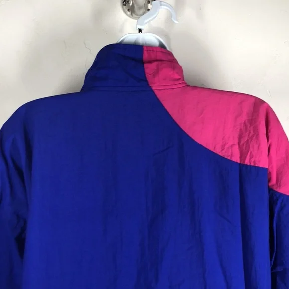 Vintage PK Elliot blue and pink jacket size small - Picture 8 of 11